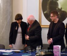 Otrzymanie odznaki honorowej „Zasłużony dla Kultury Polskiej”